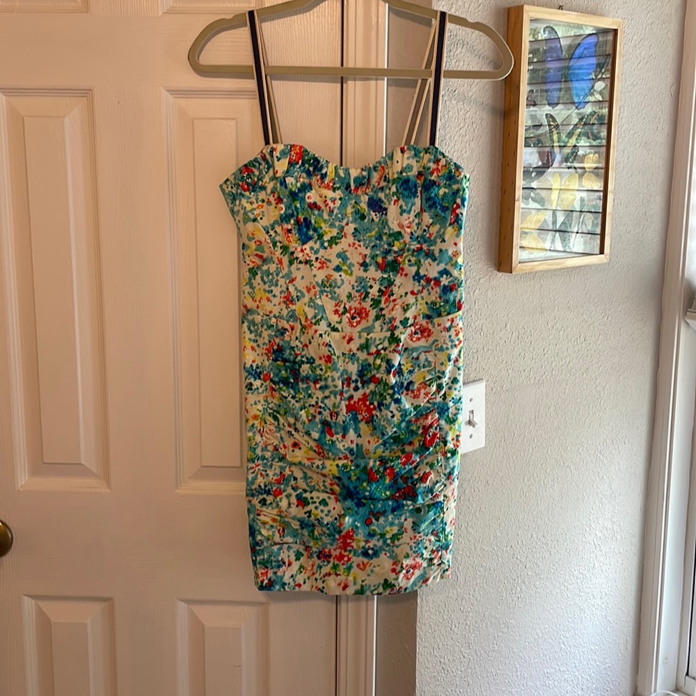 Nanette Lepore strapless dress